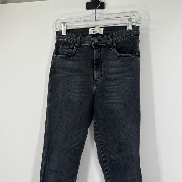 Reformation Jeans High & Skinny Crop Jeans in Avalon - Picture 2 of 7